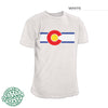 Colorado Flag Shirt – White
