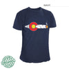 Colorado Flag Joing Shirt – Navy Blue