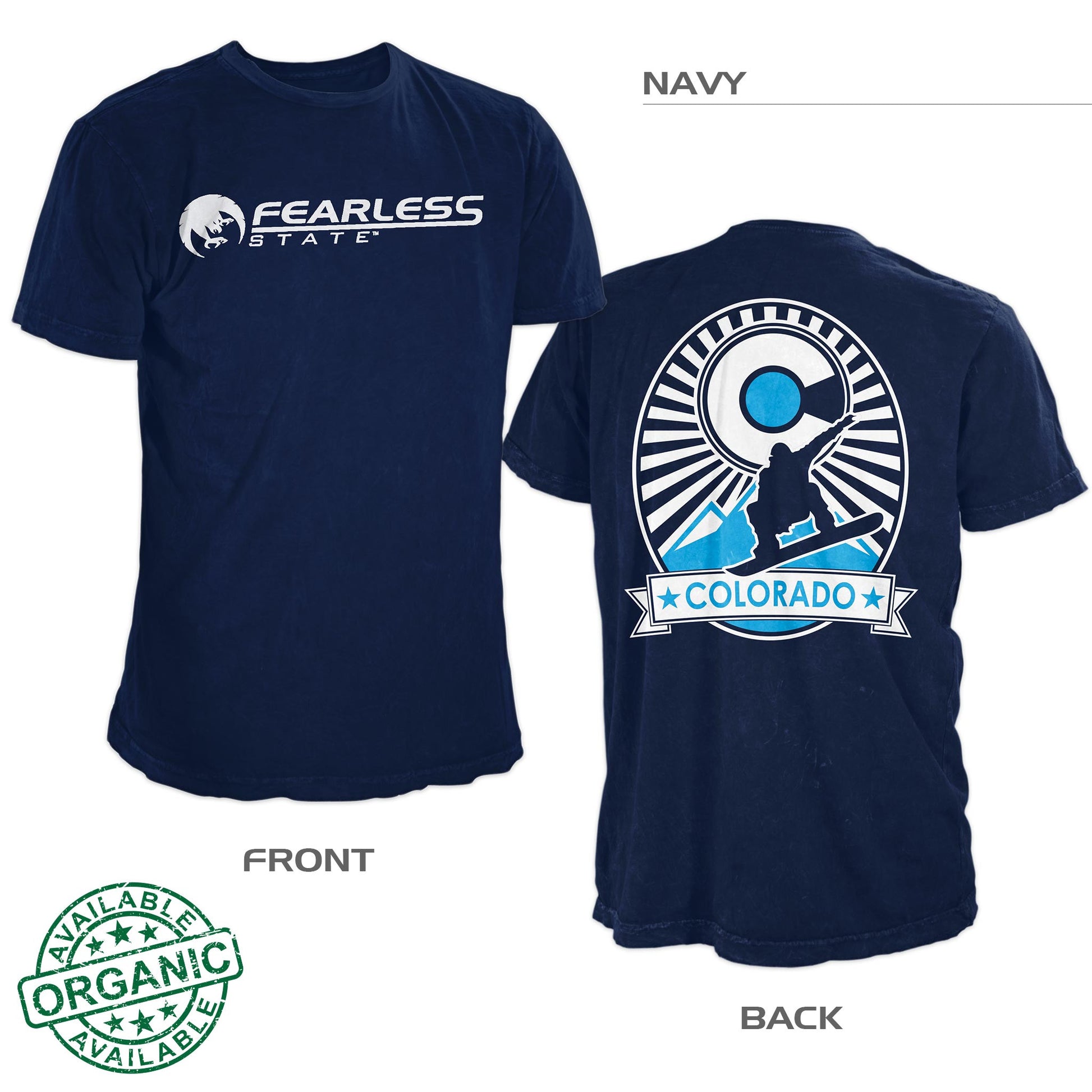 Colorado Snowboard Shirt Navy