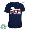 Fearless State Colorado Diver Shirt Navy Blue