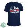 Colorado Mountain Scuba Dive T-Shirt Blue
