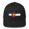 Colorado Flag Hat Black