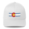 Colorado Flag Hat White