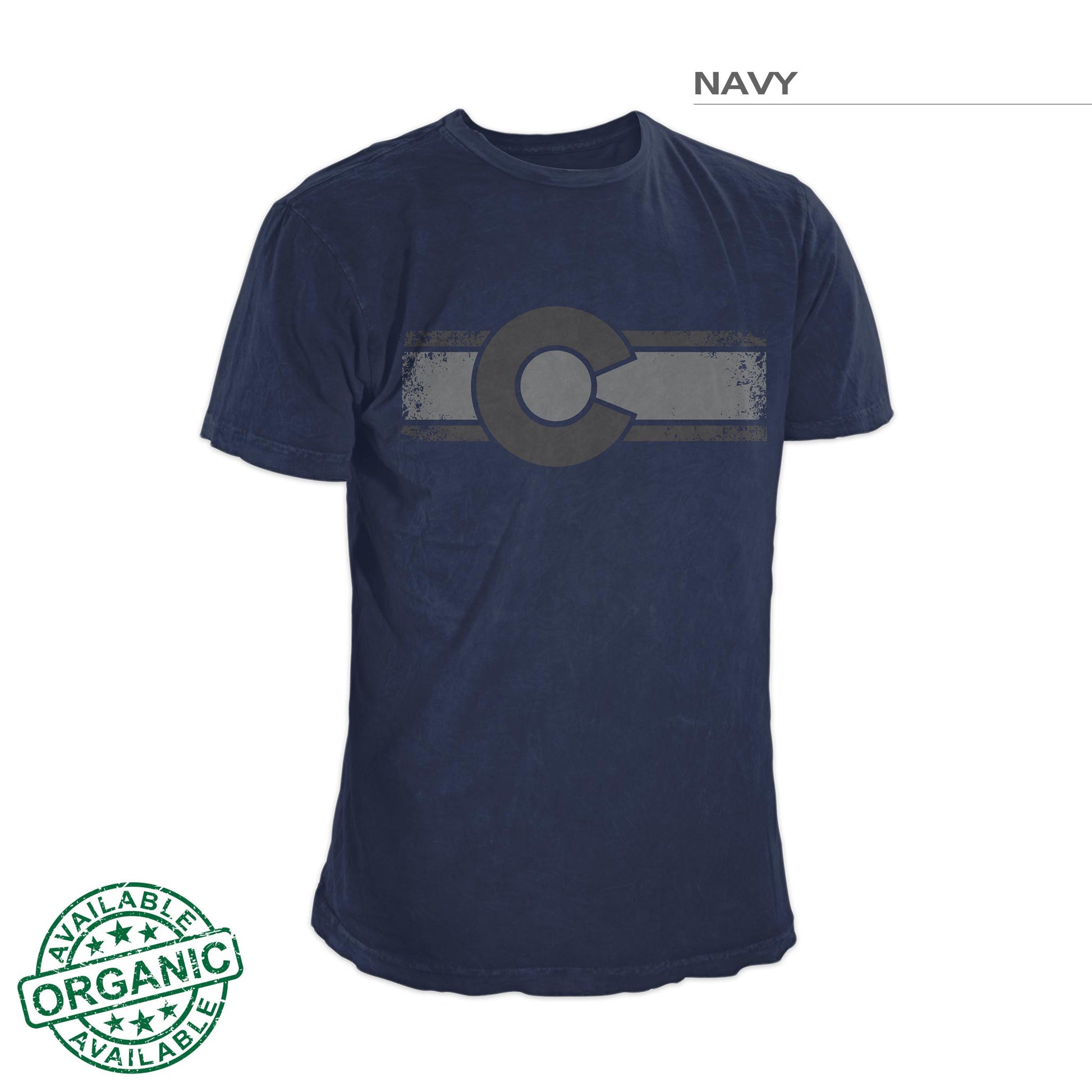 Colorado Flag Shirt – Navy Blue
