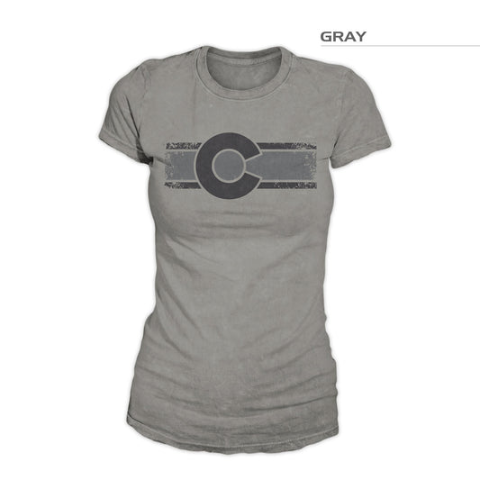 Grunge Colorado Flag Shirt
