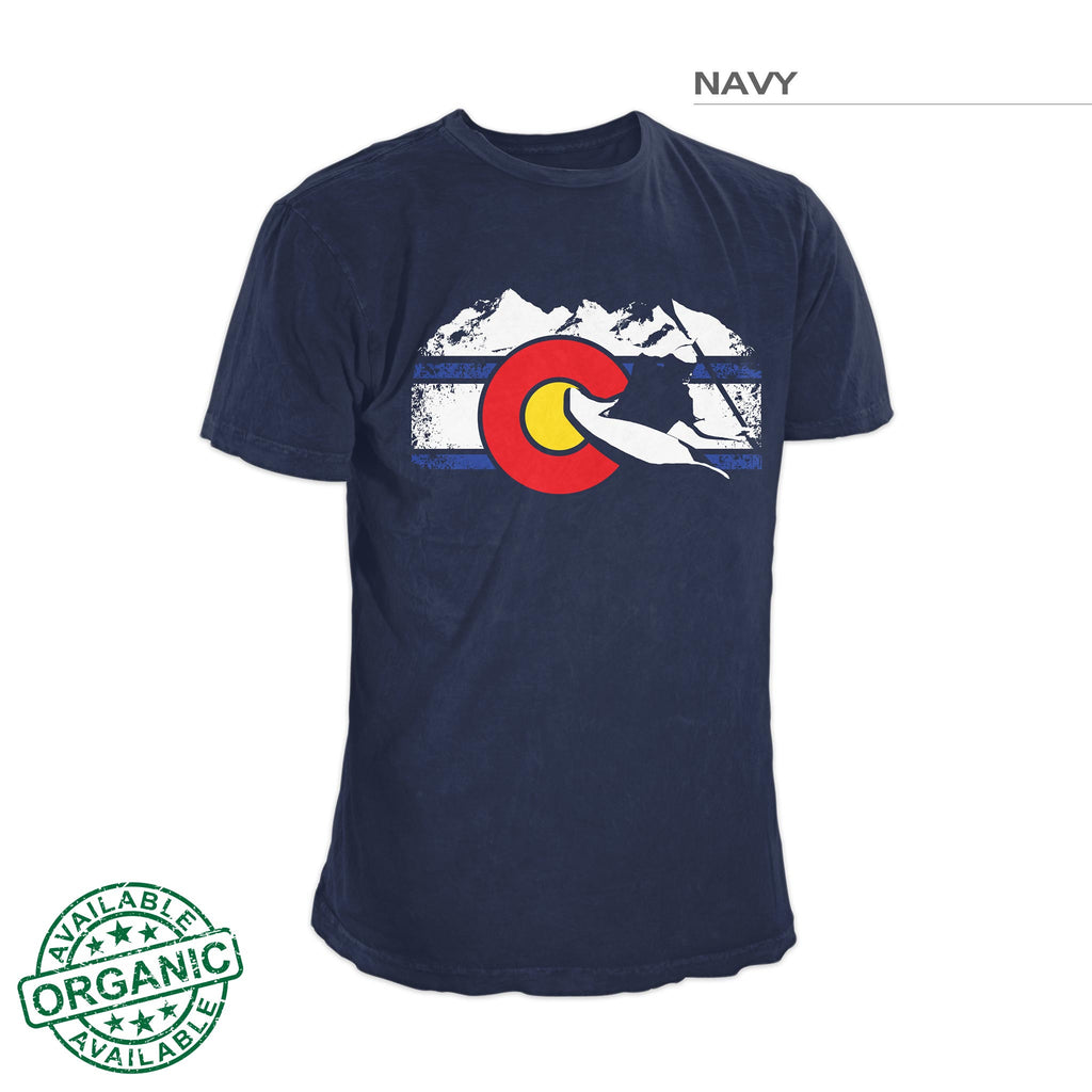 Colorado Whitewater Kayaking Shirt – Navy Blue