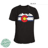 Colorado Flag Rocky Mountain Shirt – Black