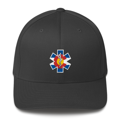 Colorado Flag Medic Hat Dark Gray