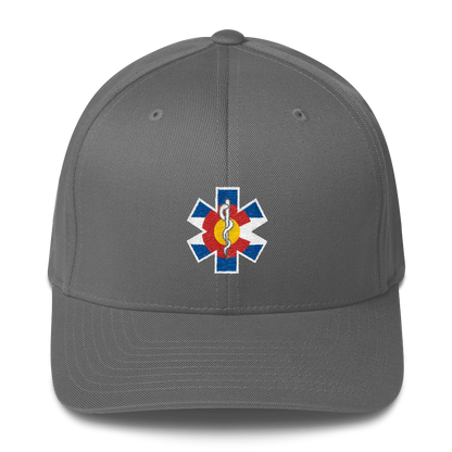 Colorado Flag Medic Hat Gray