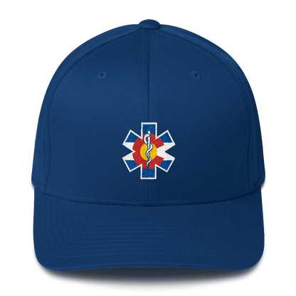 Colorado Flag Medic Hat Royal Blue