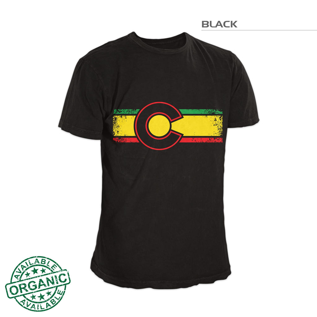 Colorado Flaage Reggae Shirt – Black