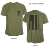 Colorado Military Flag Shirt – Military Green