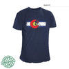 Colorado Flag Bike Shirt – Navy Blue