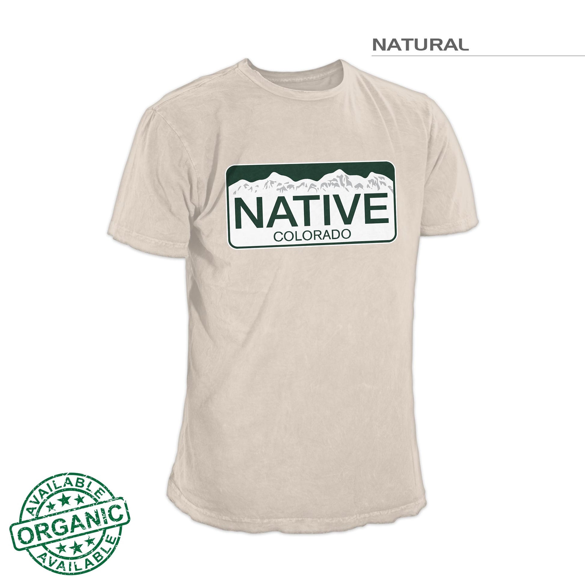 Classic Colorado Native Shirt – Natural