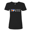 I Love Colorado Wine Shirt — Black