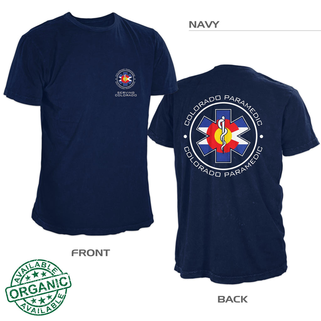 Colorado Paramedic Shirt Navy Blue