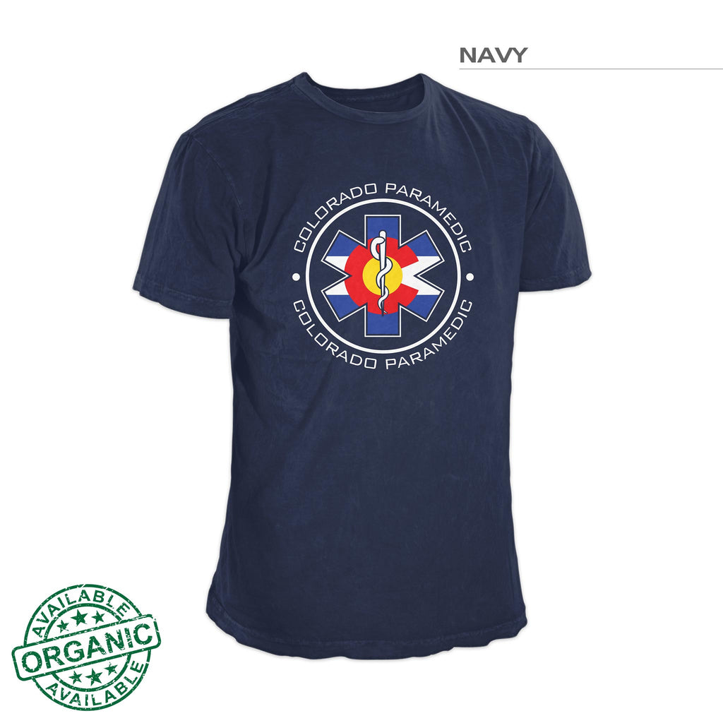 One-Sided Colorado Flag Paramedic Shirt