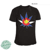 Colorado Flag Marijuana Leaf Shirt – Black