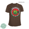 Colorado Marijuana Leaf Seal Shirt – Chocolate Brown