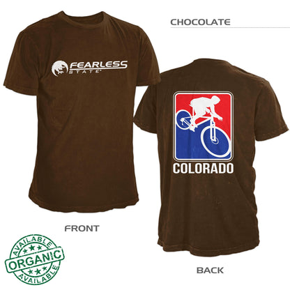 Colorado Mountain Bike Shirt – Chocolate Brown