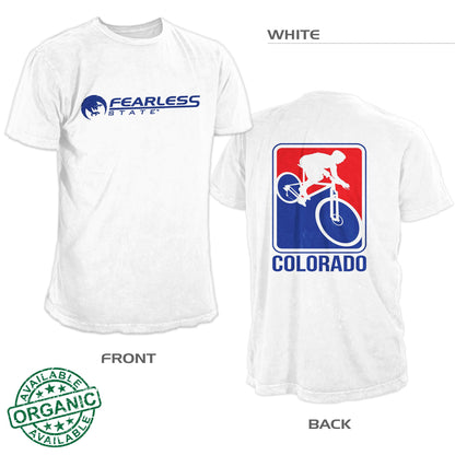 Colorado Mountain Bike Shirt – White