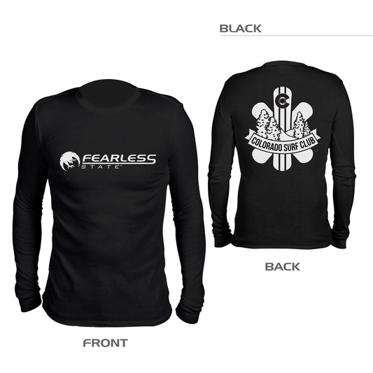 Double Sided Colorado Surf Club Shirt – Black