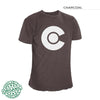 Colorado Flag Shirt White Logo – Charcoal