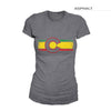 Women's Colorado Flag Reggae Shirt – Asphalt Gray
