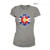 Women's Colorado Flag Shirt – Medic – Gray