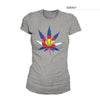 Women's Colorado Flag Weed Shirt – Gray